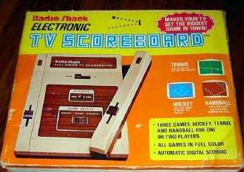 Radio Shack 60-3055 Electronic TV Scoreboard